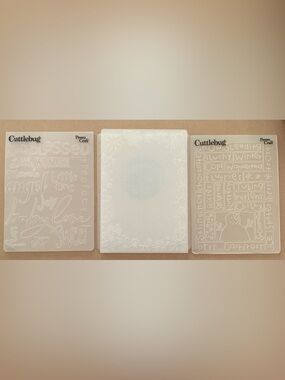Cuttlebug Embossing Folder Set - Winter ❄️ Themed